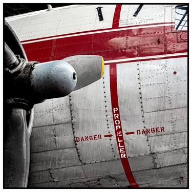 Danger Propeller - 1/1 Limited Single Edition 18x18 thumb