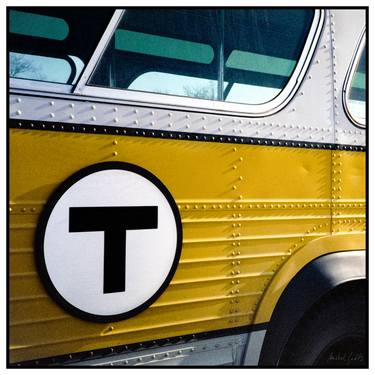 T-Bus Abstract - 1/1 Limited Single Edition 20x20 thumb