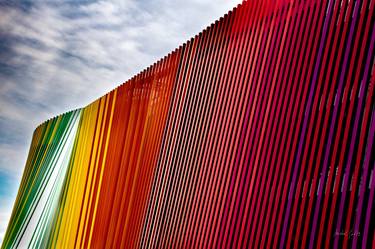 Rainbow Steel Facade - 1/1 Limited Single Edition 24x16 thumb