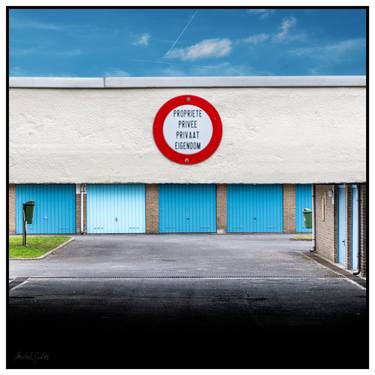 Private Property Garages - 1/1 Limited Single Edition 20x20 thumb