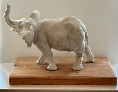 Original Realism Animal Sculpture by Yonnah Ben Levy