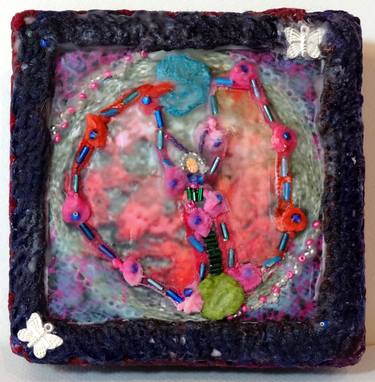Original Abstract Collage by Yonnah Ben Levy