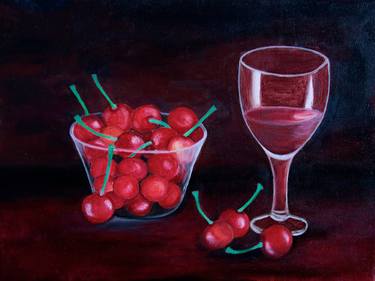 Original Figurative Still Life Paintings by Iuliana Ojog