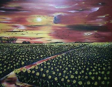Original Landscape Painting by SAJAL SIKDER