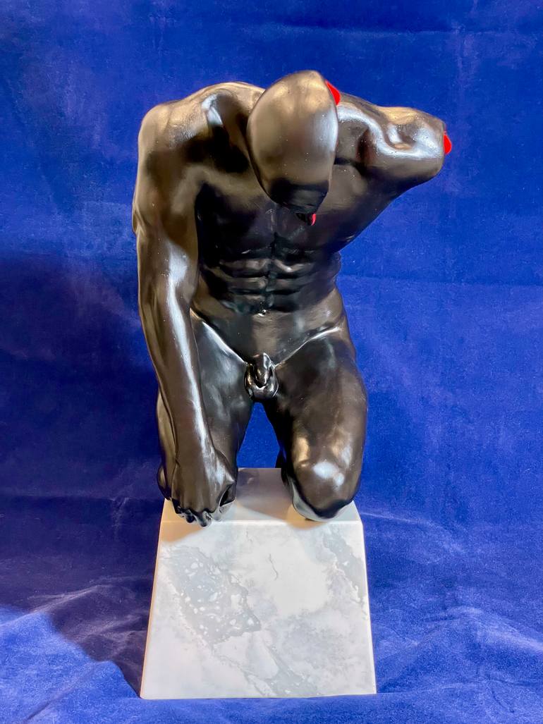 Original Contemporary Men Sculpture by Maksim Kuznetcov