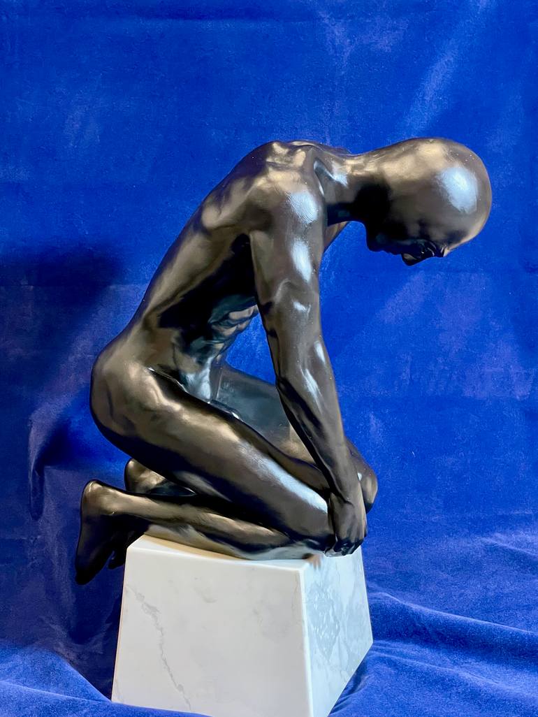 Original Contemporary Men Sculpture by Maksim Kuznetcov