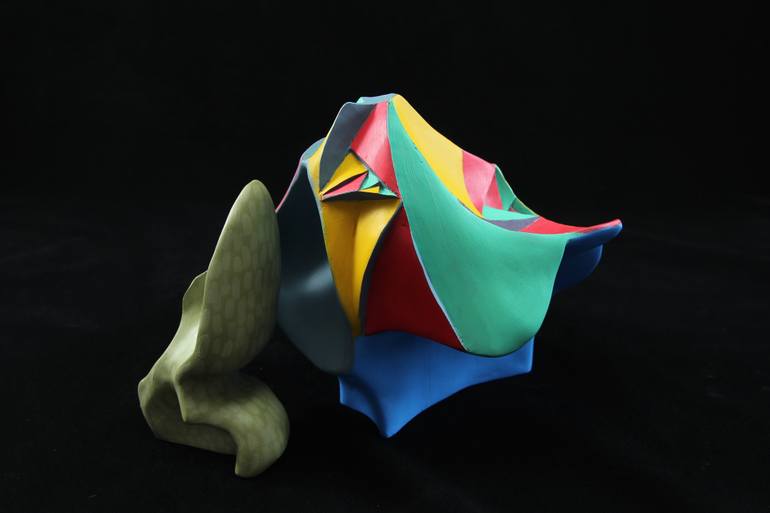 Original Modernism Abstract Sculpture by Maksim Kuznetcov