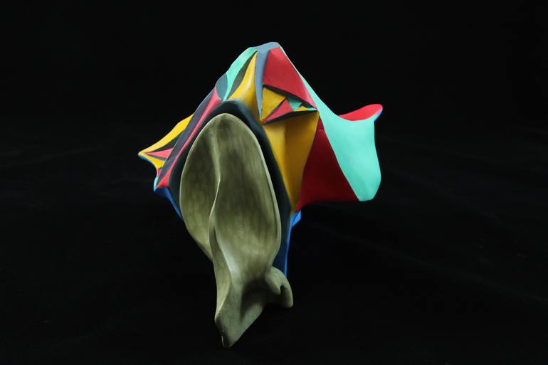 Original Modernism Abstract Sculpture by Maksim Kuznetcov
