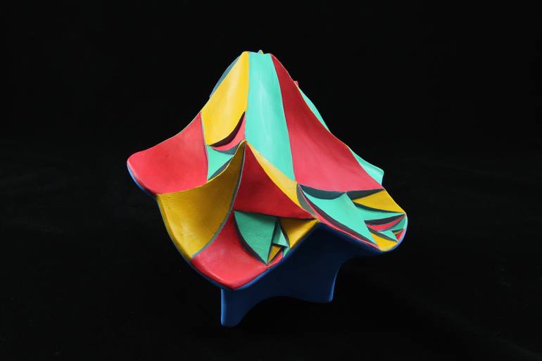 Original Modernism Abstract Sculpture by Maksim Kuznetcov