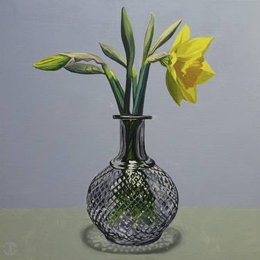Original Realism Floral Paintings by Joseph Lynch