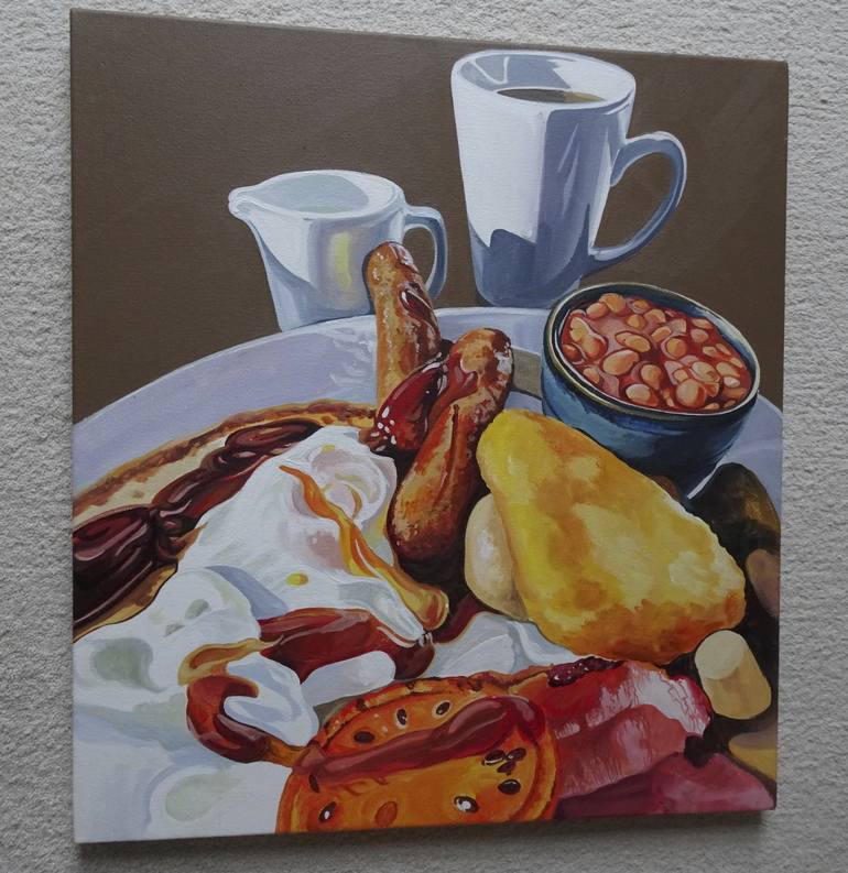 Original Food & Drink Painting by Joseph Lynch