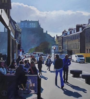 Castle Street Edinburgh Scotland thumb