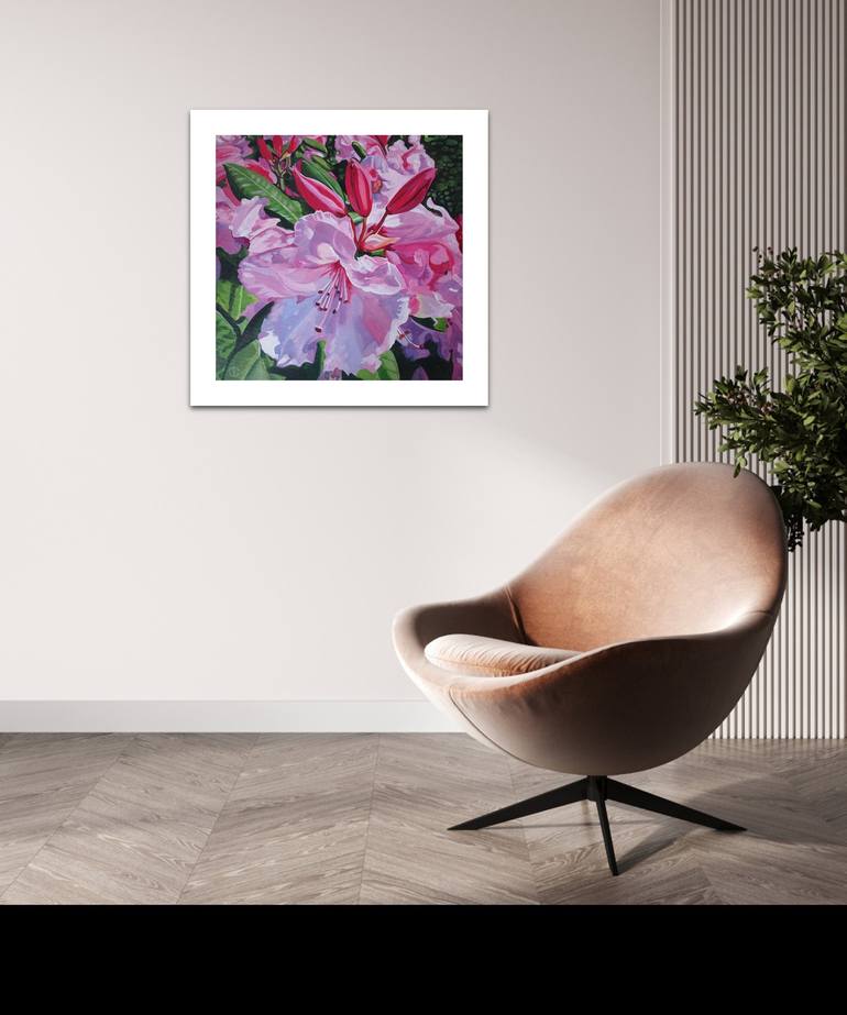 Original Realism Floral Painting by Joseph Lynch