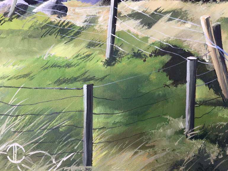 Original Impressionism Landscape Painting by Joseph Lynch