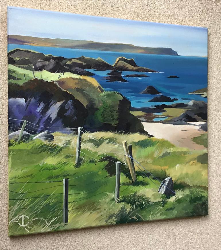 Original Impressionism Landscape Painting by Joseph Lynch