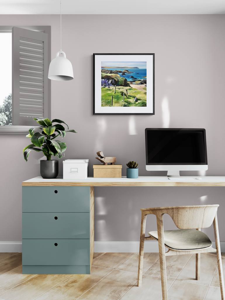 Original Impressionism Landscape Painting by Joseph Lynch