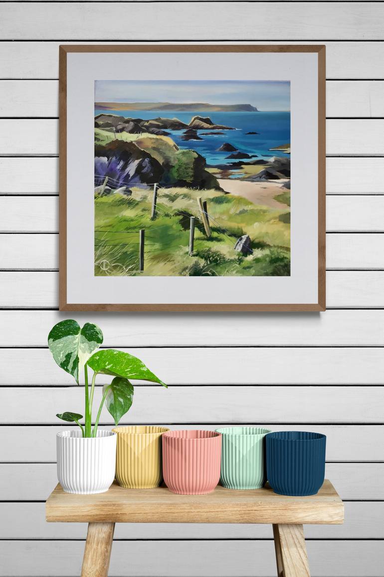 Original Impressionism Landscape Painting by Joseph Lynch