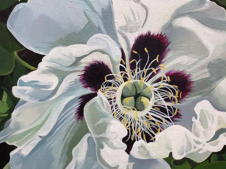 Original Realism Floral Painting by Joseph Lynch