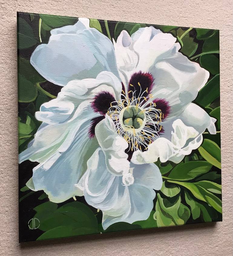 Original Realism Floral Painting by Joseph Lynch