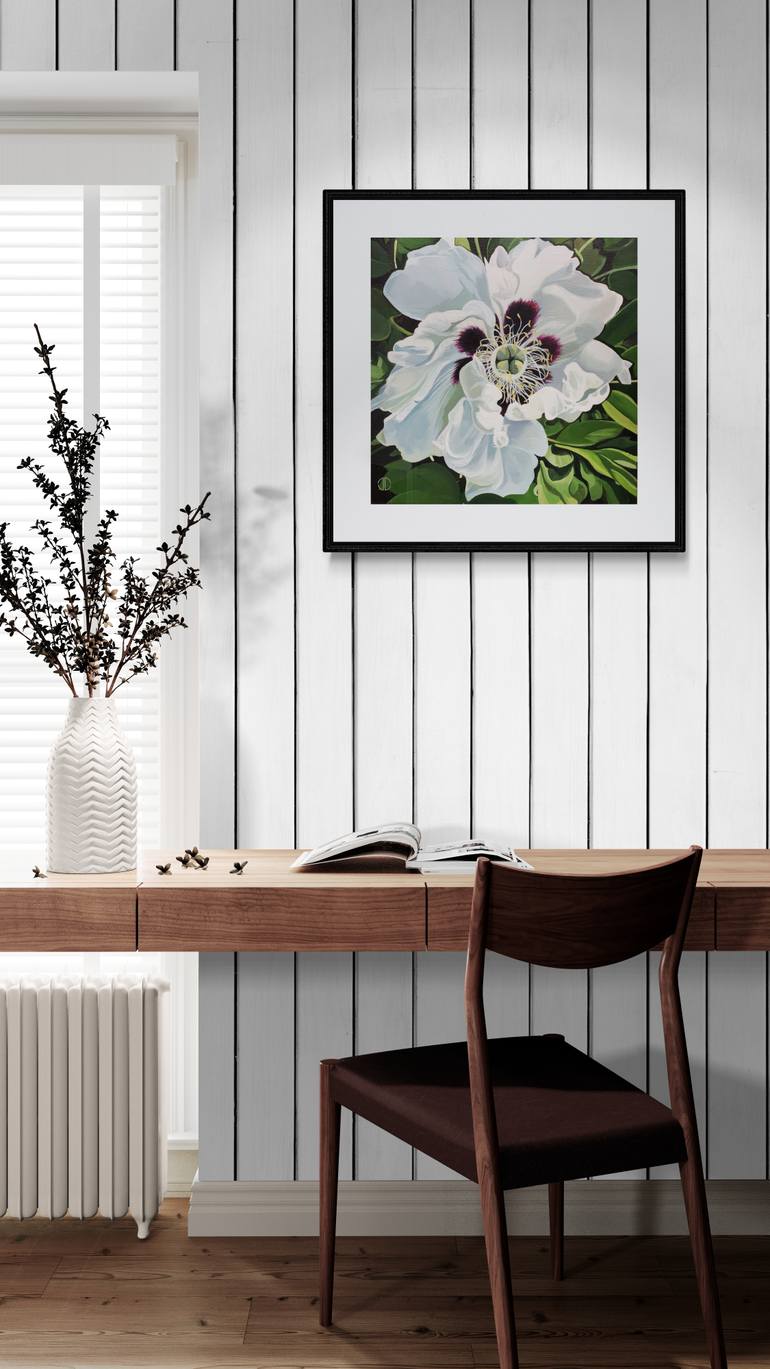 Original Realism Floral Painting by Joseph Lynch