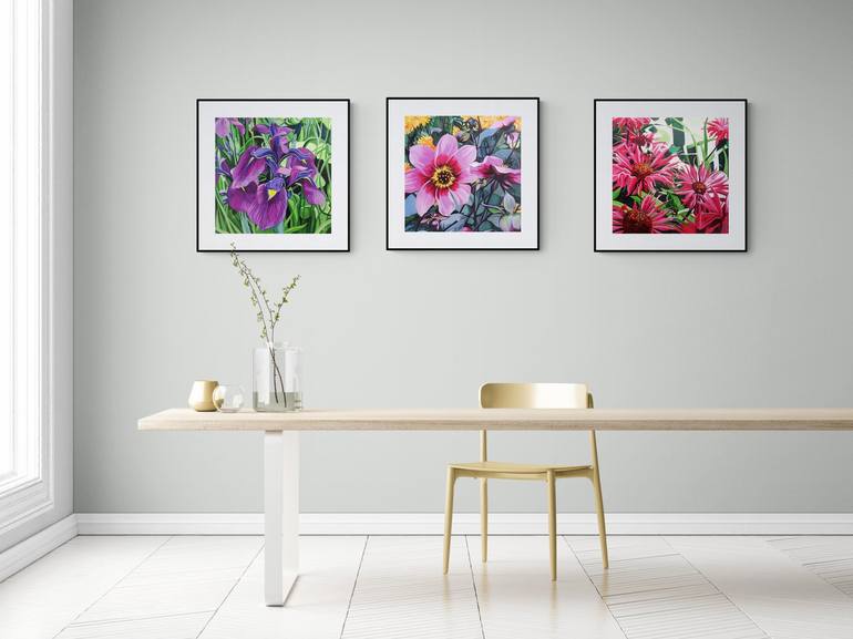 Original Realism Floral Painting by Joseph Lynch