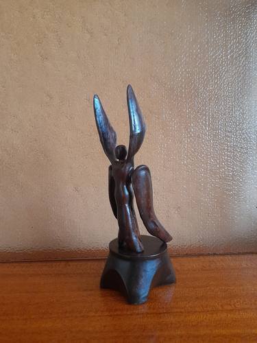 Original Figurative Love Sculpture by Krum Velkov
