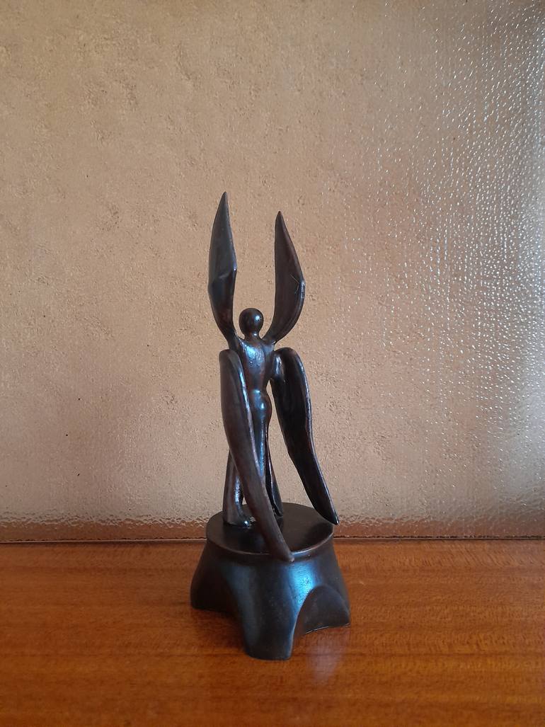 Original Figurative Love Sculpture by Krum Velkov