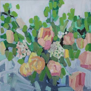 Print of Floral Paintings by Jackie Carlson