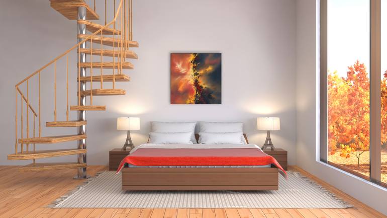 Original Abstract Expressionism Abstract Painting by Christopher Lyter