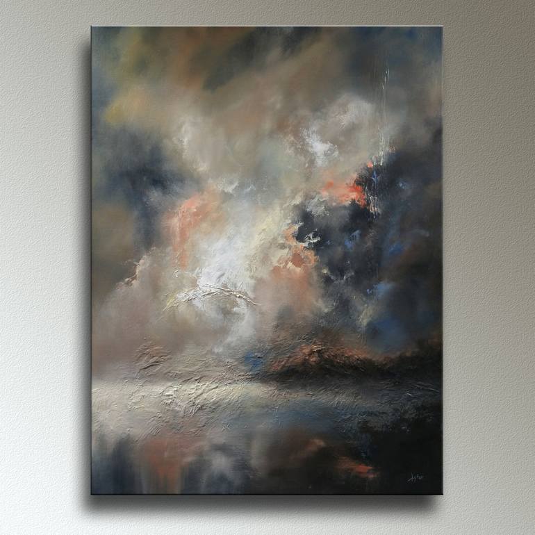 Original Abstract Landscape Painting by Christopher Lyter