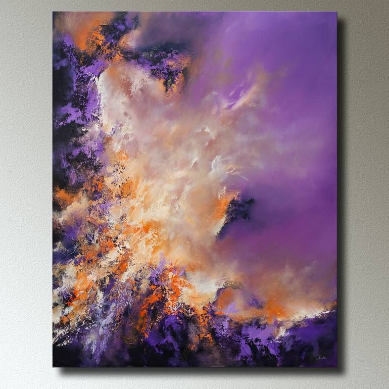 Original Abstract Expressionism Abstract Painting by Christopher Lyter