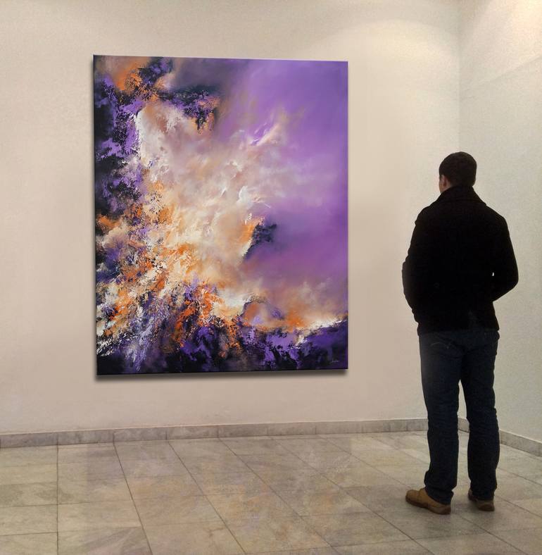 Original Abstract Expressionism Abstract Painting by Christopher Lyter