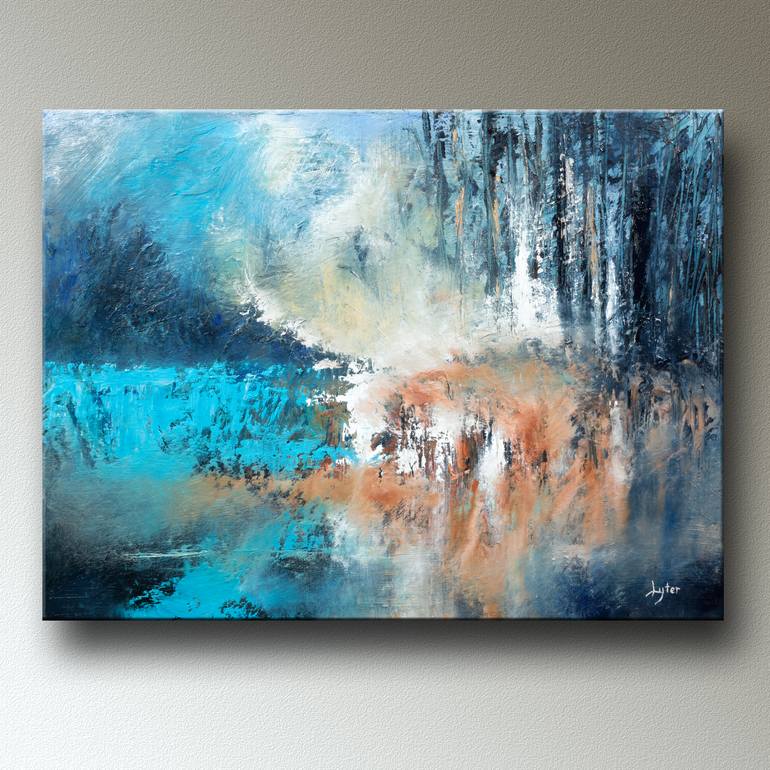 Original Abstract Expressionism Abstract Painting by Christopher Lyter