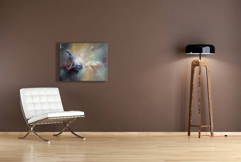 Original Abstract Expressionism Abstract Painting by Christopher Lyter