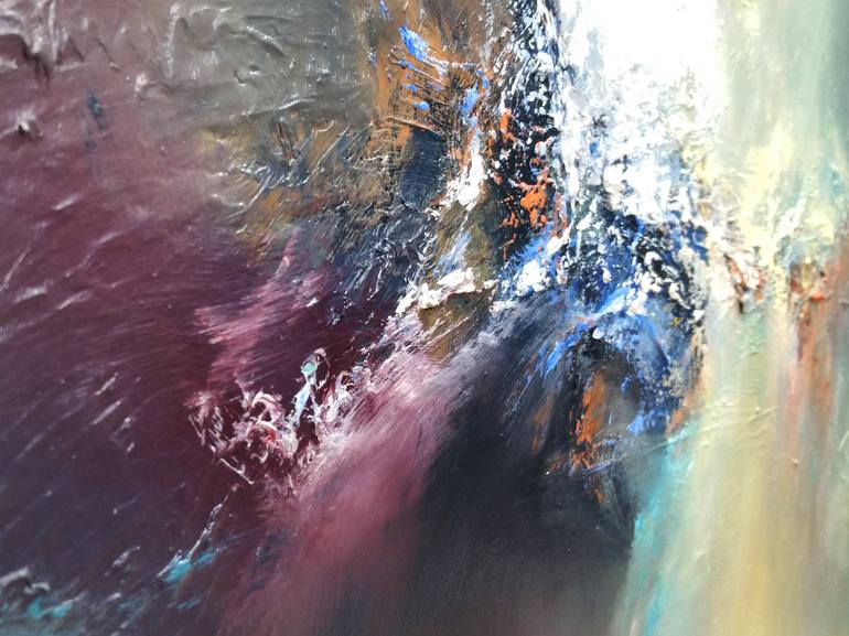 Original Abstract Expressionism Abstract Painting by Christopher Lyter