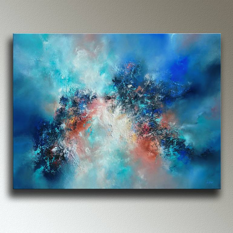 Original Abstract Expressionism Abstract Painting by Christopher Lyter