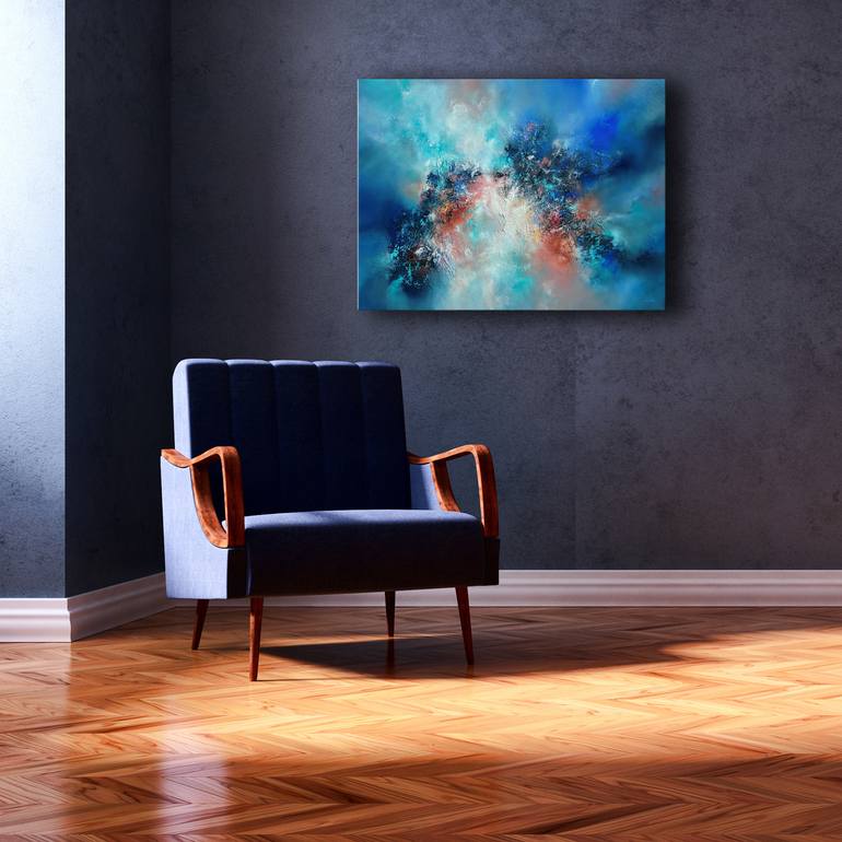 Original Abstract Expressionism Abstract Painting by Christopher Lyter