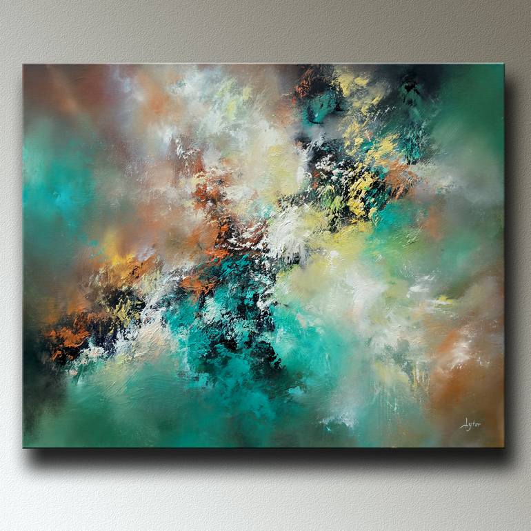 Original Abstract Expressionism Abstract Painting by Christopher Lyter
