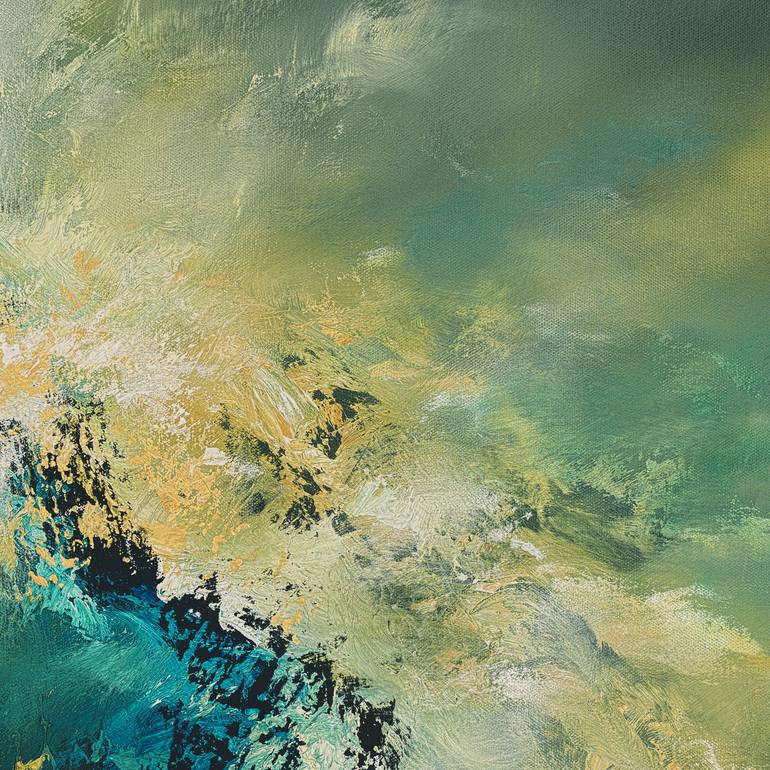 Original Abstract Expressionism Abstract Painting by Christopher Lyter
