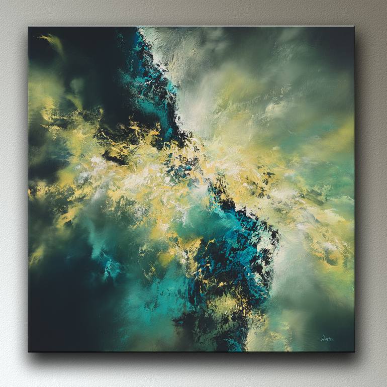 Original Abstract Expressionism Abstract Painting by Christopher Lyter