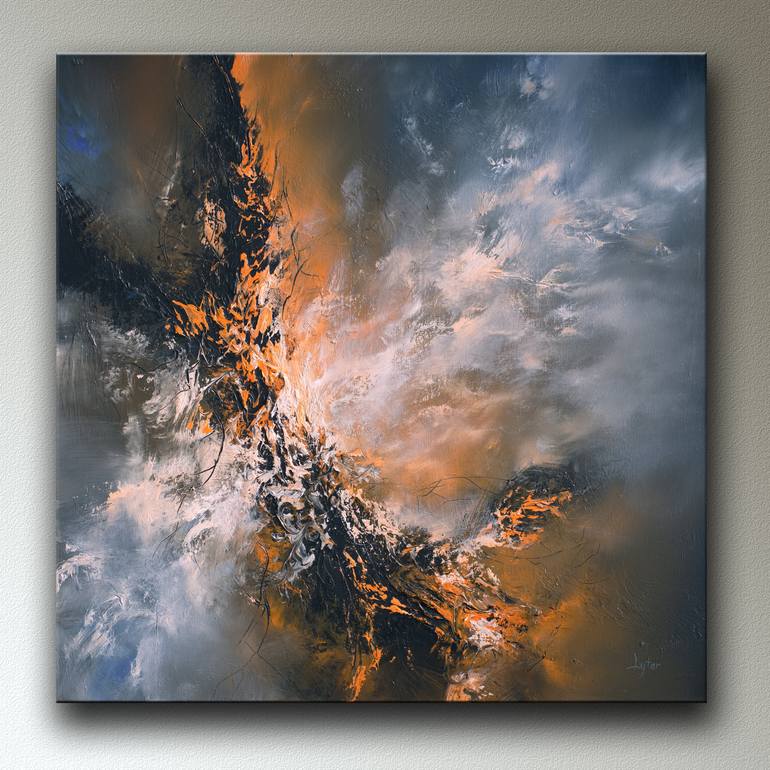 Original Abstract Expressionism Abstract Painting by Christopher Lyter