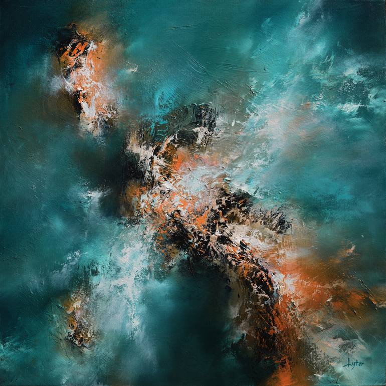 Beginning Of Consciousness Painting by Christopher Lyter | Saatchi Art