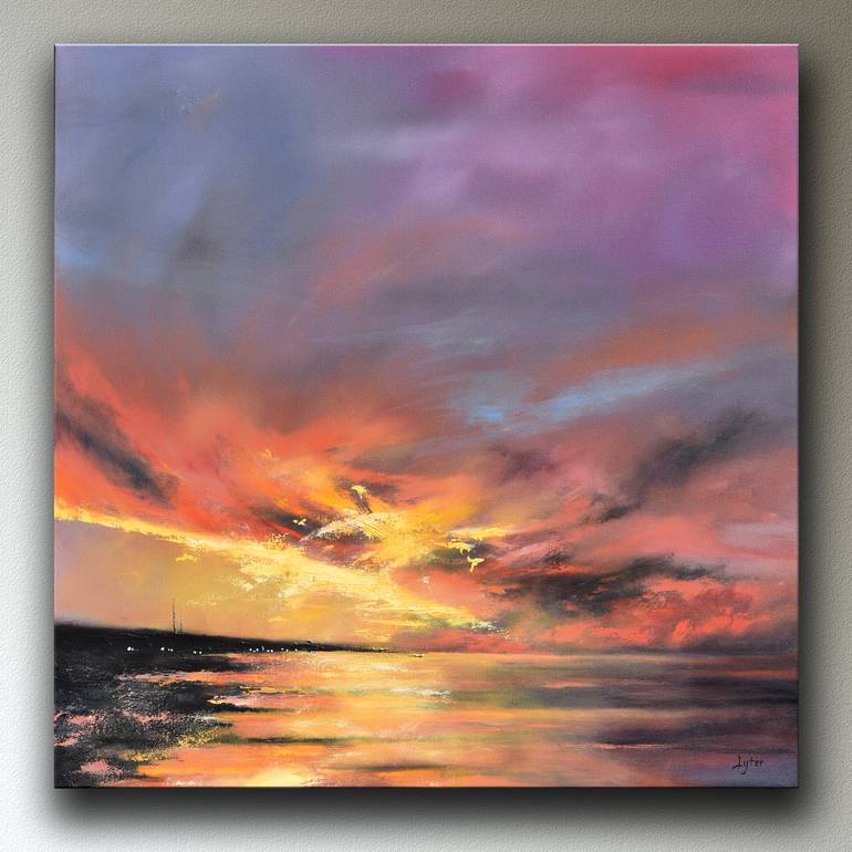 Original Impressionism Seascape Painting by Christopher Lyter