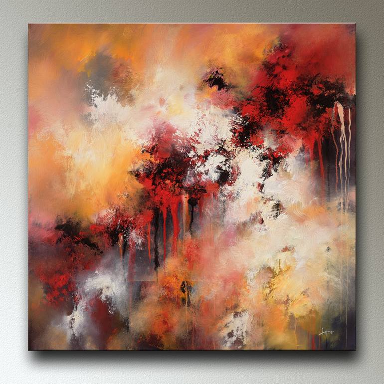 Original Abstract Expressionism Abstract Painting by Christopher Lyter