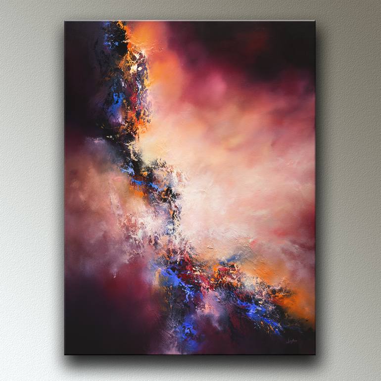 Original Abstract Expressionism Abstract Painting by Christopher Lyter