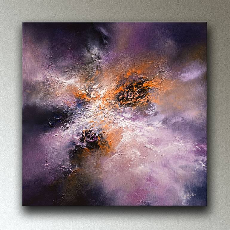 Original Abstract Expressionism Abstract Painting by Christopher Lyter