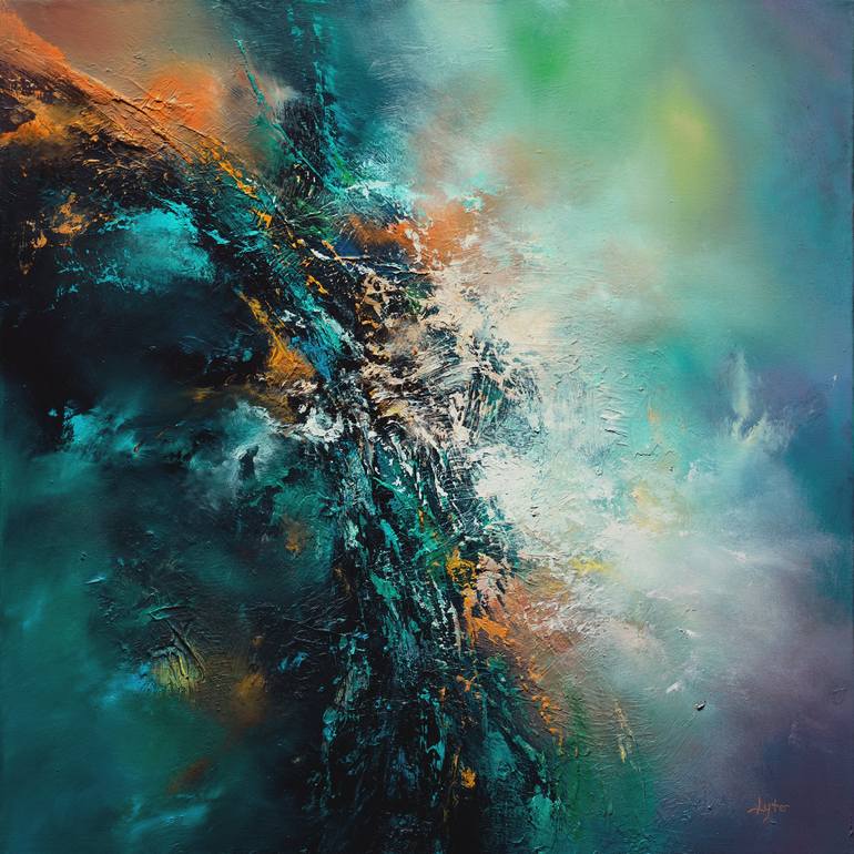 In All Chaos, A Cosmos Painting by Christopher Lyter | Saatchi Art