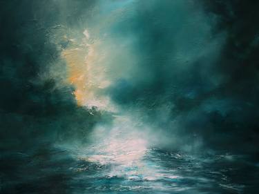 Original Abstract Seascape Paintings by Christopher Lyter