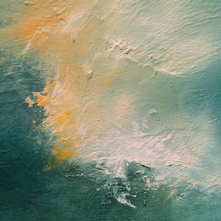 Original Abstract Seascape Painting by Christopher Lyter