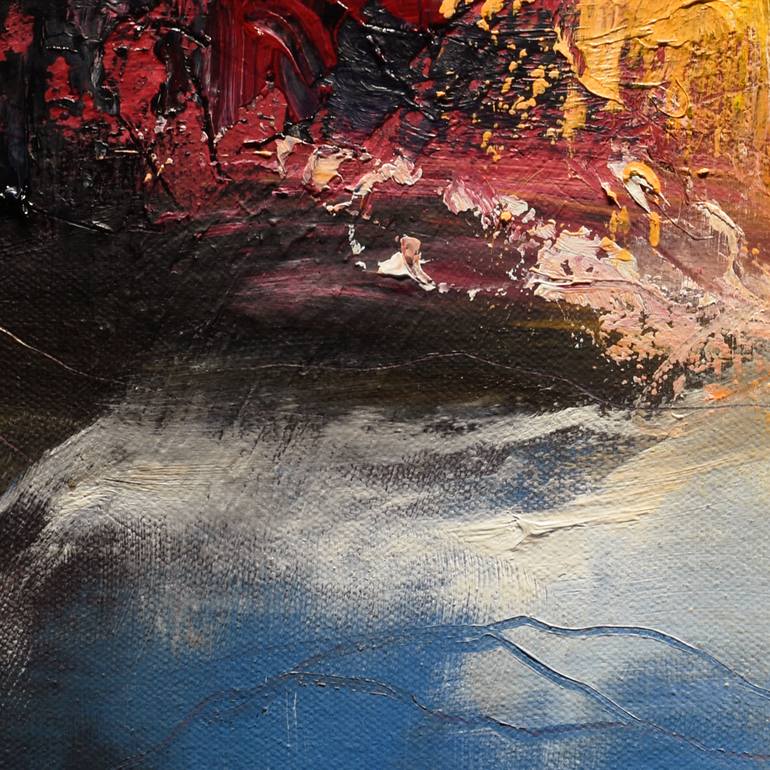 Original Abstract Expressionism Abstract Painting by Christopher Lyter